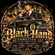 Official The Black Hand Automotive emblem