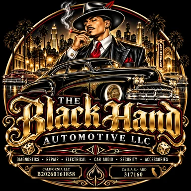 The Black Hand Automotive official emblem